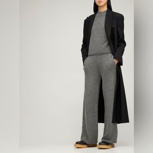 Anine Bing grey cashmere pants
